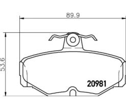 APEC braking PAD 537